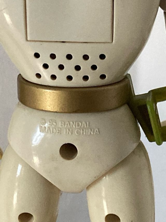 Power Ranger Branco Figura Vintage 1995 Bandai