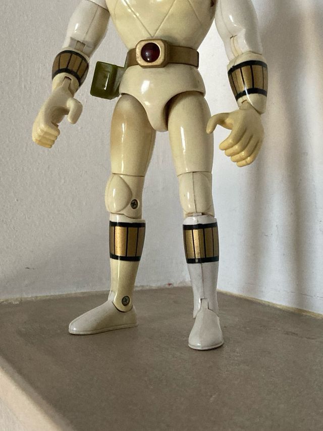 Power Ranger Branco Figura Vintage 1995 Bandai