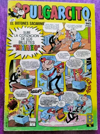 Pulgarcito. El botones Sacarino N°38