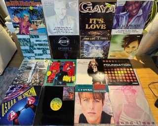 Lotto 50 vinili dance anni '90