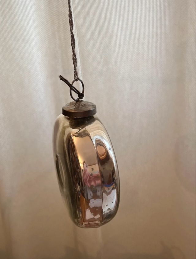 Bola de Natal Grande Decorada