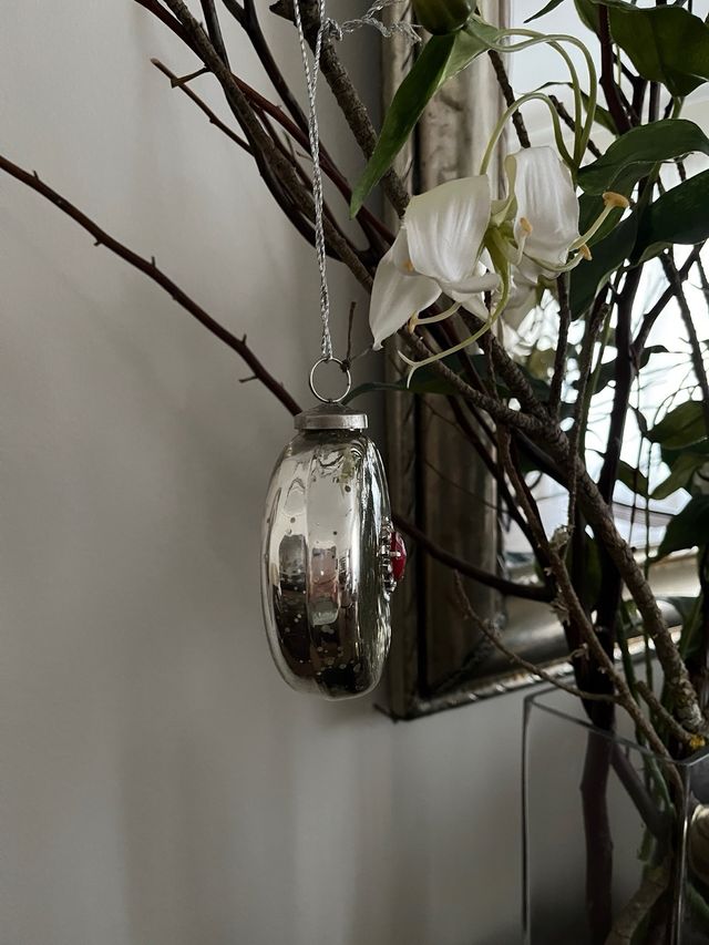 Bola de Natal Grande Decorada