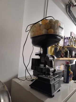 Mesa de ping pong azul