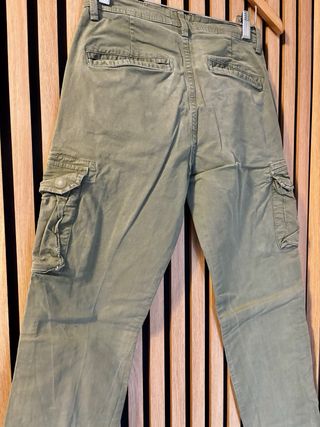 Pantaloni Cargo Uomo GAS Verde Militare