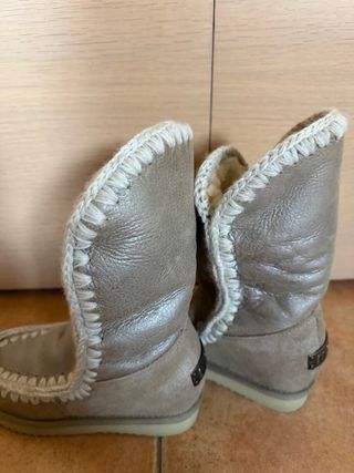 Botas Mou Esquimo Oro Beige