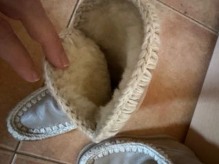 Botas Mou Esquimo Oro Beige