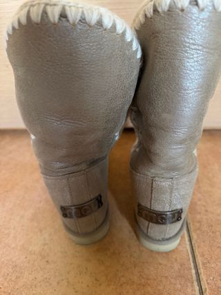 Botas Mou Esquimo Oro Beige
