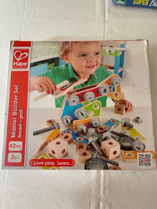 Juego Construcción Hape Master Builder Set