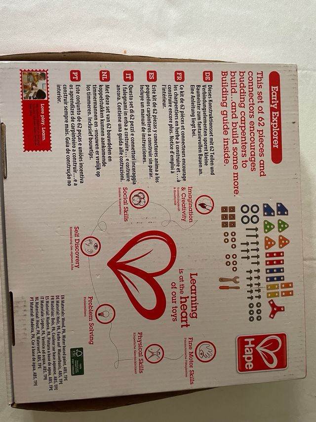 Juego Construcción Hape Master Builder Set