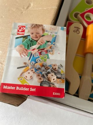 Juego Construcción Hape Master Builder Set