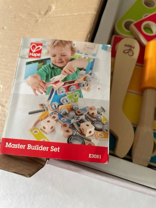 Juego Construcción Hape Master Builder Set