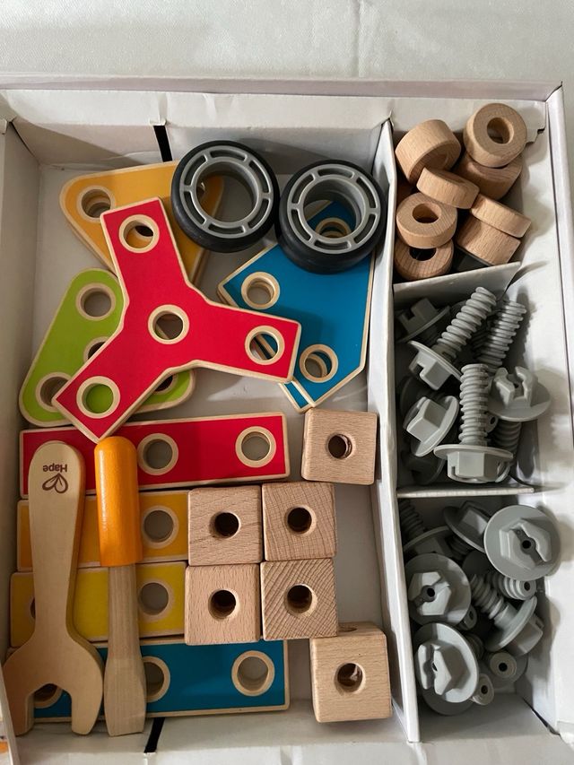 Juego Construcción Hape Master Builder Set