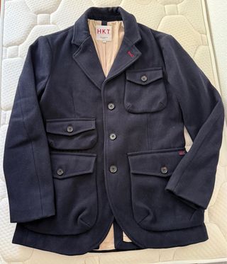 Abrigo Hackett Azul Marino Hombre