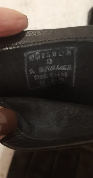 Guanti in pelle neri