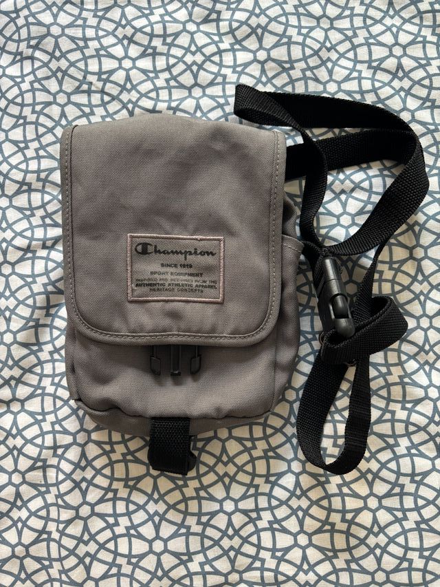 Bandolera Champion Gris