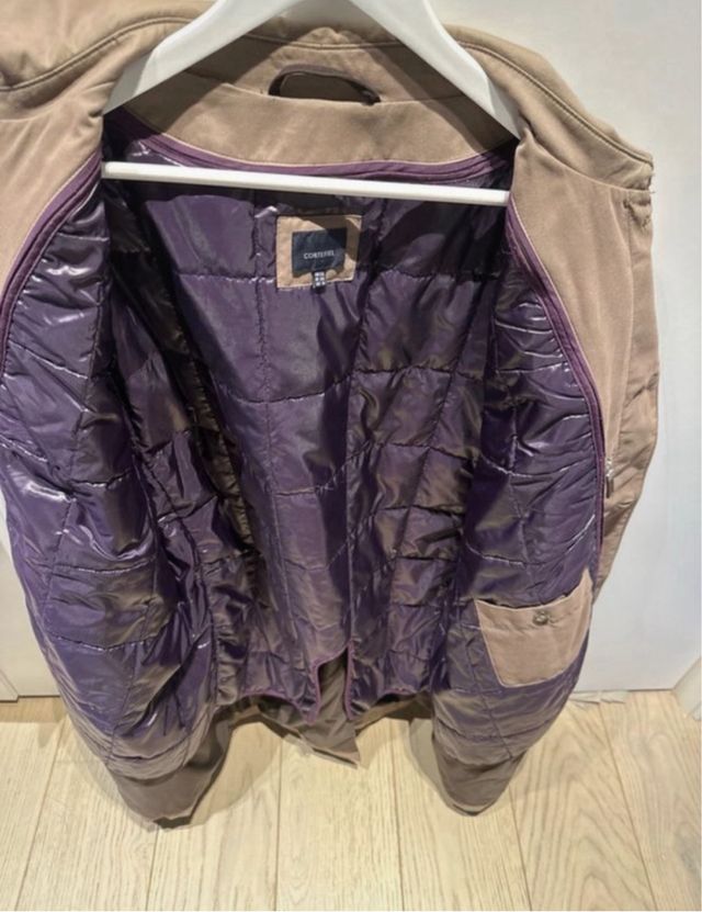 Gabardina Cortefiel Beige chaleco desmontable acol