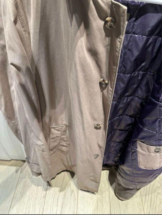 Gabardina Cortefiel Beige chaleco desmontable acol