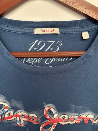 Camiseta Pepe Jeans London 1973 Azul
