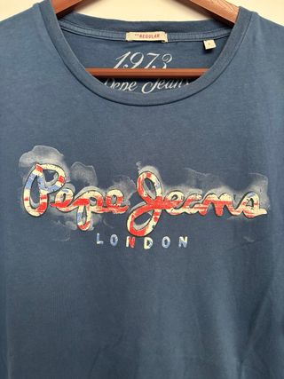 Camiseta Pepe Jeans London 1973 Azul