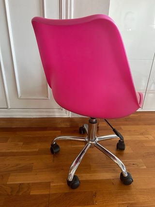 Silla escritorio niña rosa