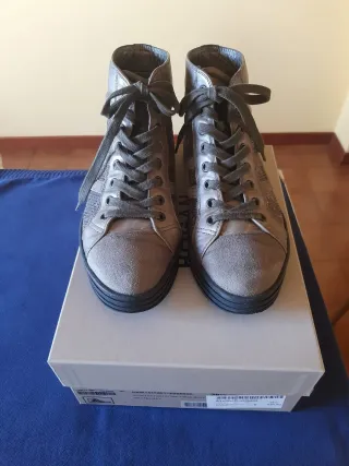 Scarponcini Donna grigio /Argento Marca Hogan