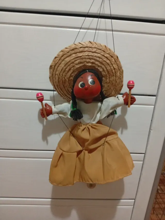 Marioneta artesanal mexicana