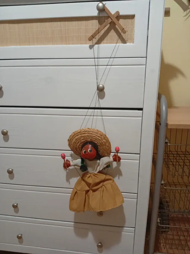 Marioneta artesanal mexicana