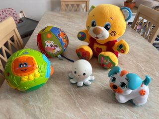 Set 5 giochi bimbi 3-36 mesi