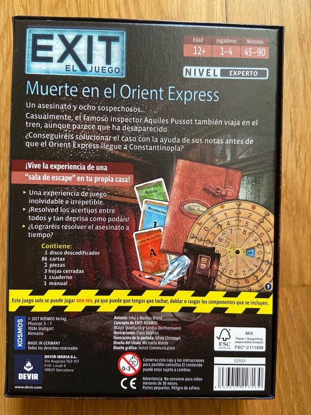 Exit: Muerte en el Orient Express (Experto)