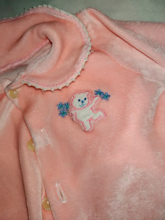 Pijama Bebe T. 1-2 meses Rosa