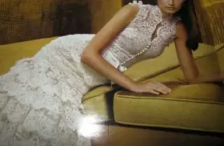 Vestido Novia Encaje. Cancán y velo de regalo.