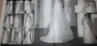 Vestido Novia Encaje. Cancán y velo de regalo.