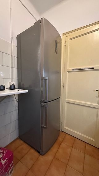 Frigorífico Combi Gris Inox 2m