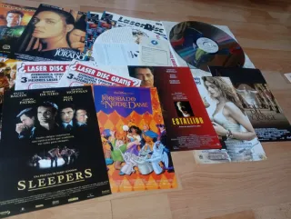 Lote Flyers Laserdisc Originales Películas