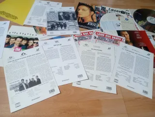 Lote Flyers Laserdisc Originales Películas
