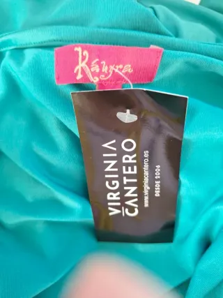 Blusa escote cruzado manga 3/4