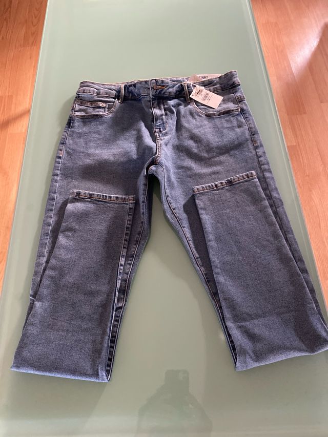 Pantalón tejano mujer elástico T42 Nuevo