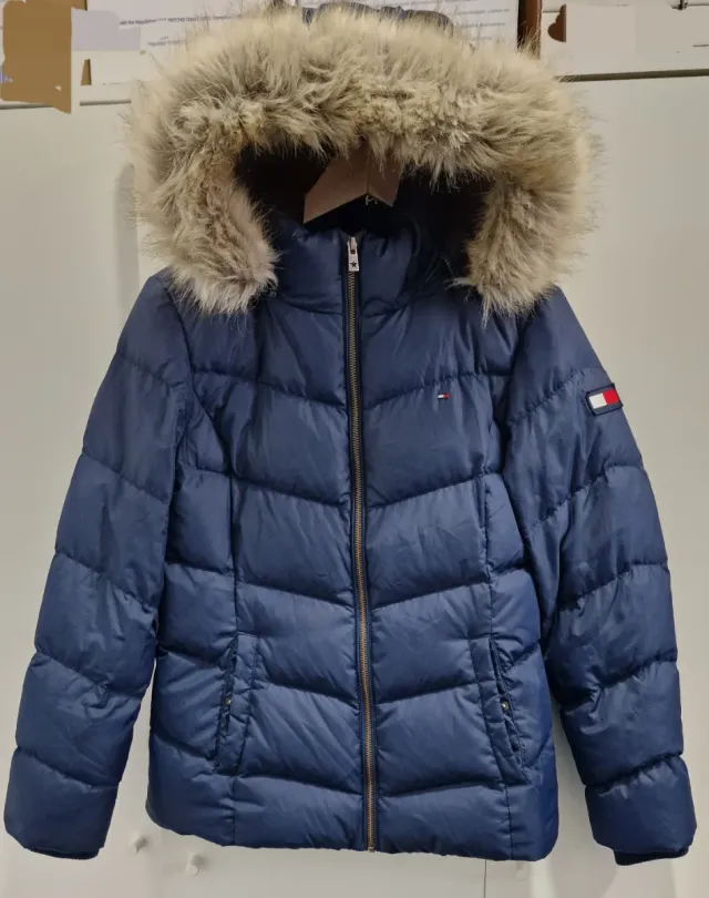 Plumífero Azul Tommy Hilfiger Niña o XS mujer