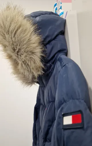Plumífero Azul Tommy Hilfiger Niña o XS mujer