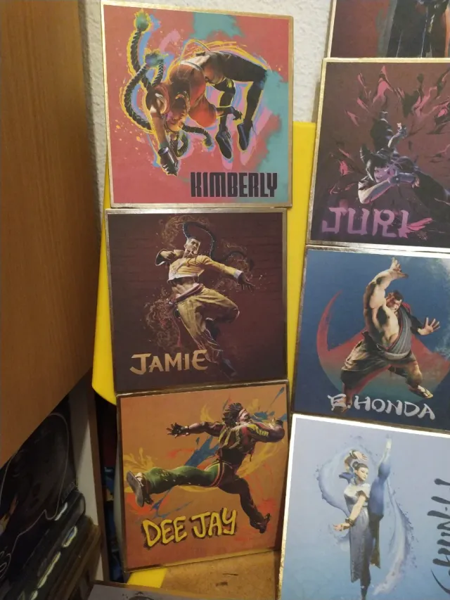 Shikishi Street Fighter 16 Personajes