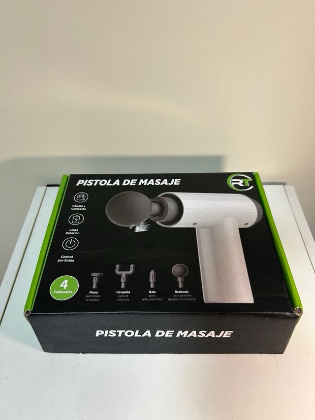 Pistola de masajes