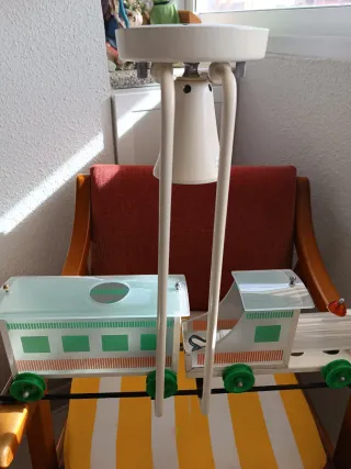 Lámpara Techo Tren Infantil