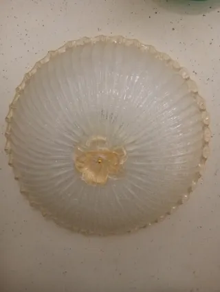 Plafoniera in vetro Antealuce