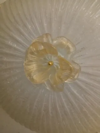 Plafoniera in vetro Antealuce