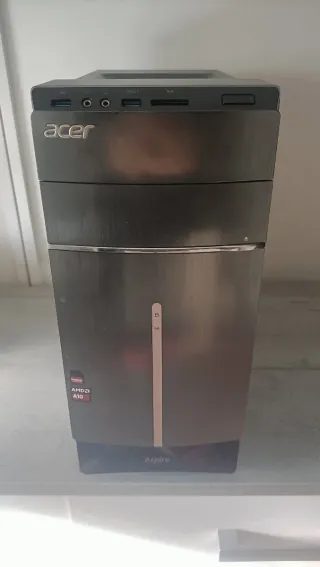 PC Sobremesa Acer AMD A10 12GB RAM GTX 1050