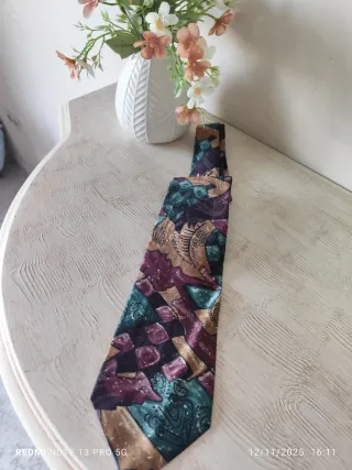 Cravatta Seta Made in Italy Nuova