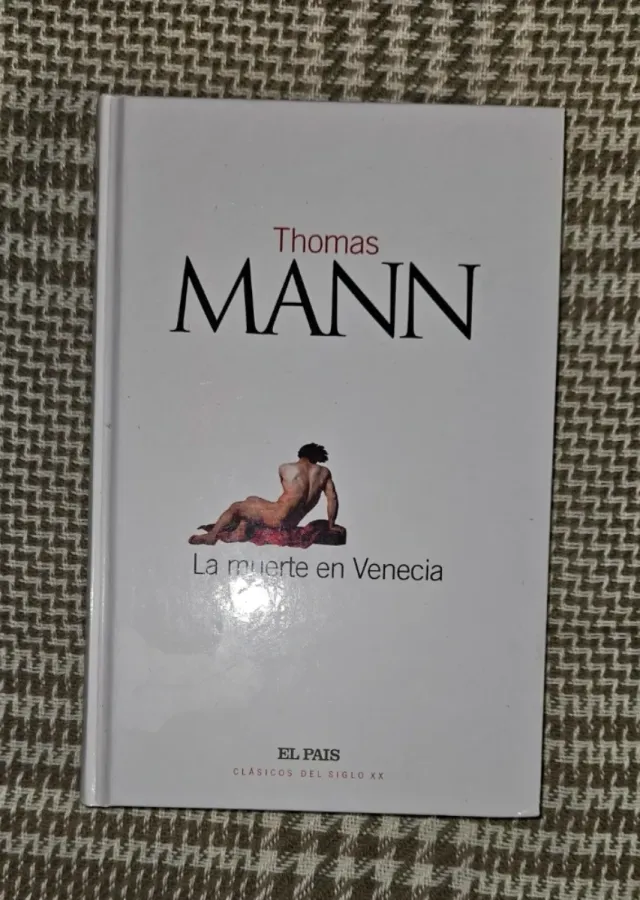Libro de Thomas Mann La Muerte en Venecia