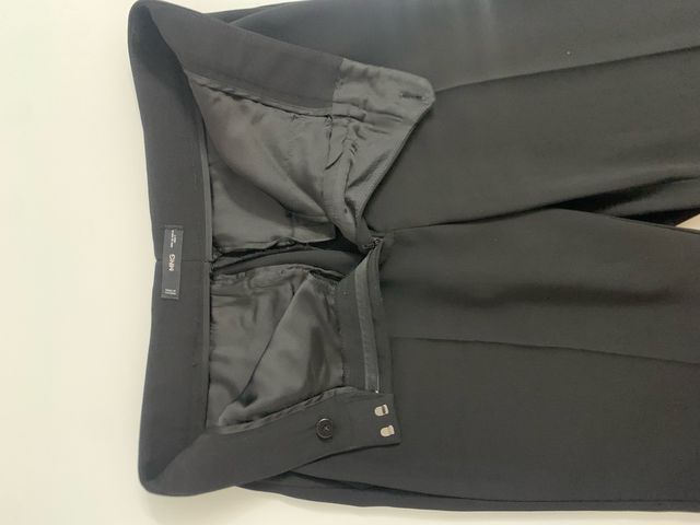 Pantalones Mango Negros Talla 38