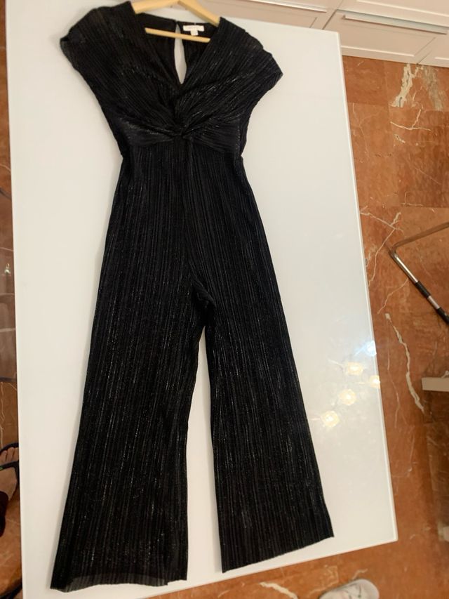 Pantalones Mango Negros Talla 38