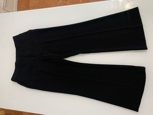 Pantalones Mango Negros Talla 38